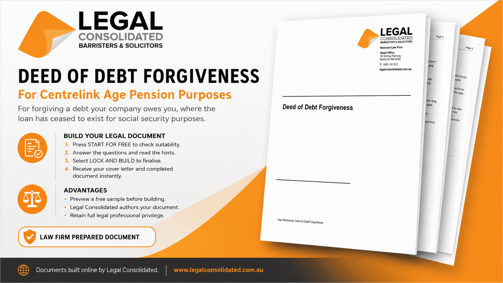 Forgiving a Company Debt to Get the Centrelink Age Pension